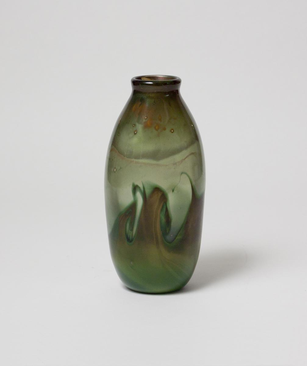 Tiffany Favrile Glass Paperweight Vase 1