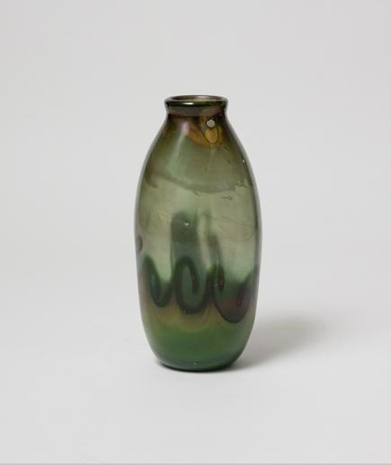 Tiffany Favrile Glass Paperweight Vase 3