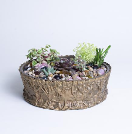 Tiffany Studios Marsh Marigold Planter 1