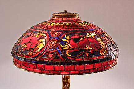 Tiffany Studios<br>Salamander Table Lamp 2