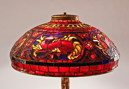 Tiffany Studios<br>Salamander Table Lamp 3