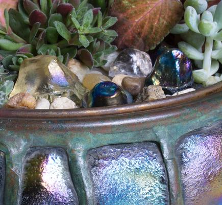 Tiffany Studios Turtleback Planter 3