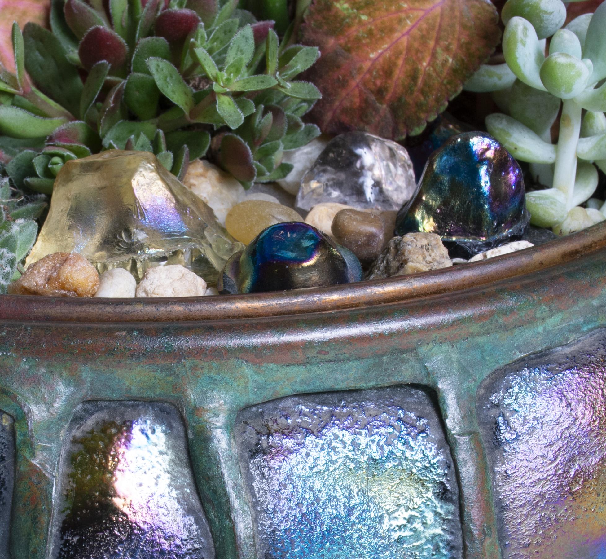Tiffany Studios Turtleback Planter 3