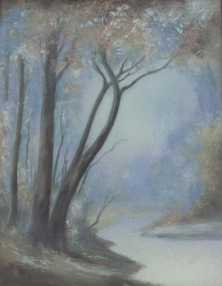Ed Diers for Rookwood Pottery Scenic Vellum Plaque 2