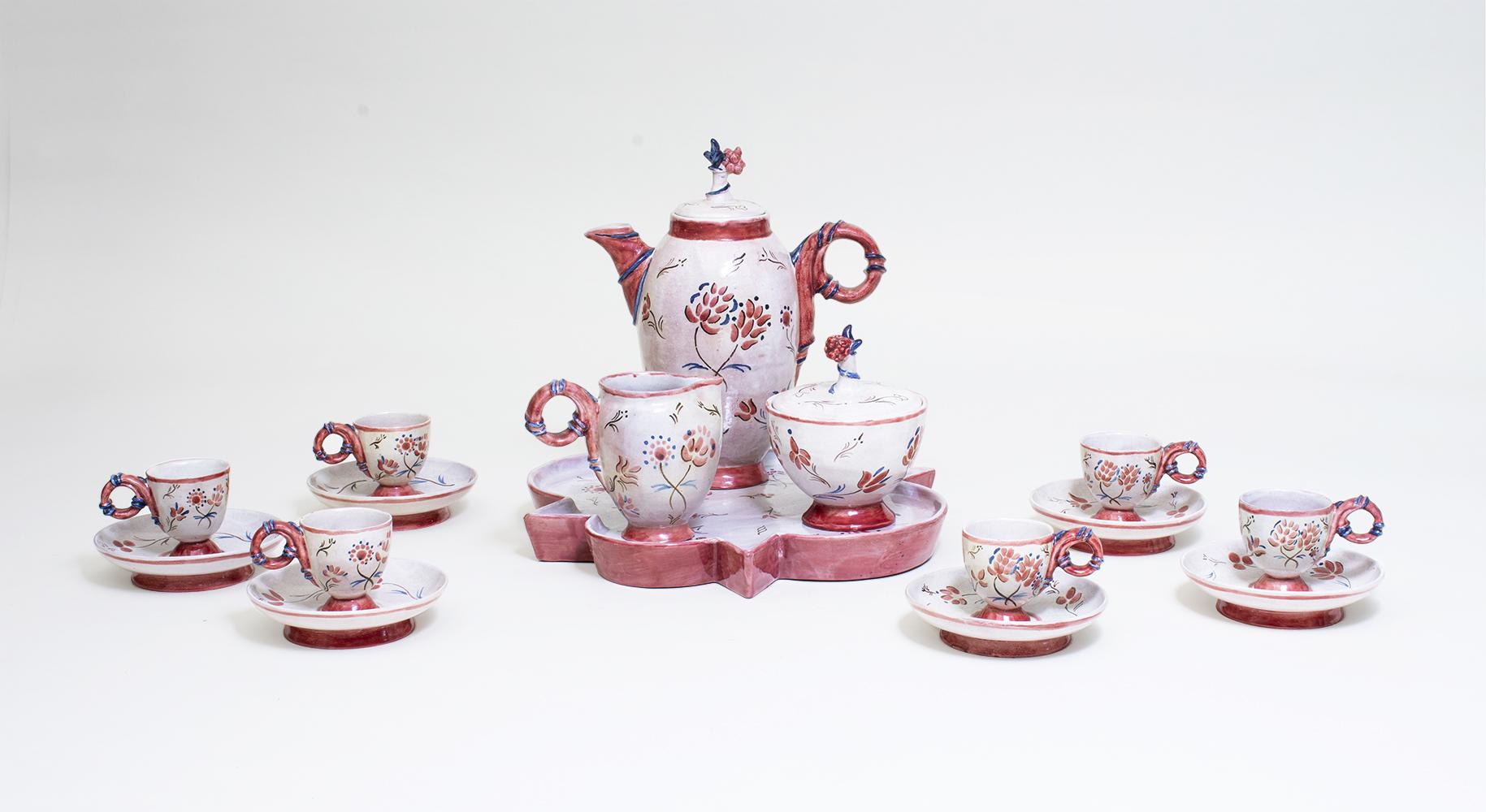 Vally Wieselthier Ceramic Coffee Garniture 1