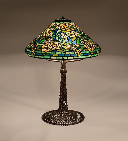 Tiffany Studios Wild Rose Table Lamp 3