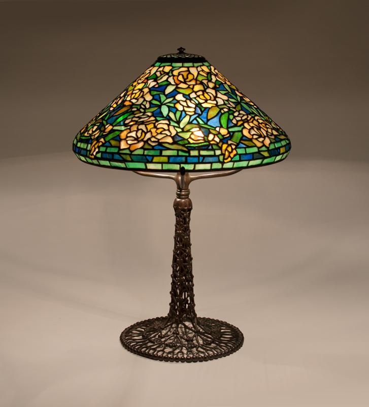 Tiffany Studios Wild Rose Table Lamp 3