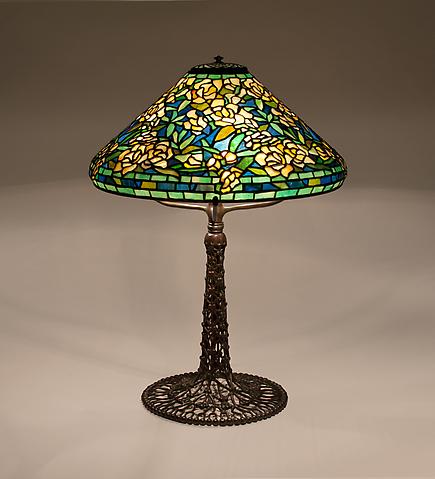 Tiffany Studios Wild Rose Table Lamp 2