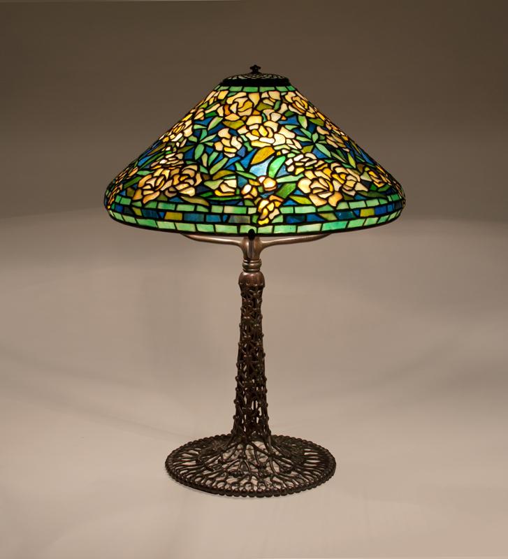 Tiffany Studios Wild Rose Table Lamp 2