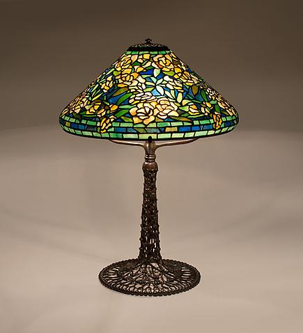 Tiffany Studios Wild Rose Table Lamp 1