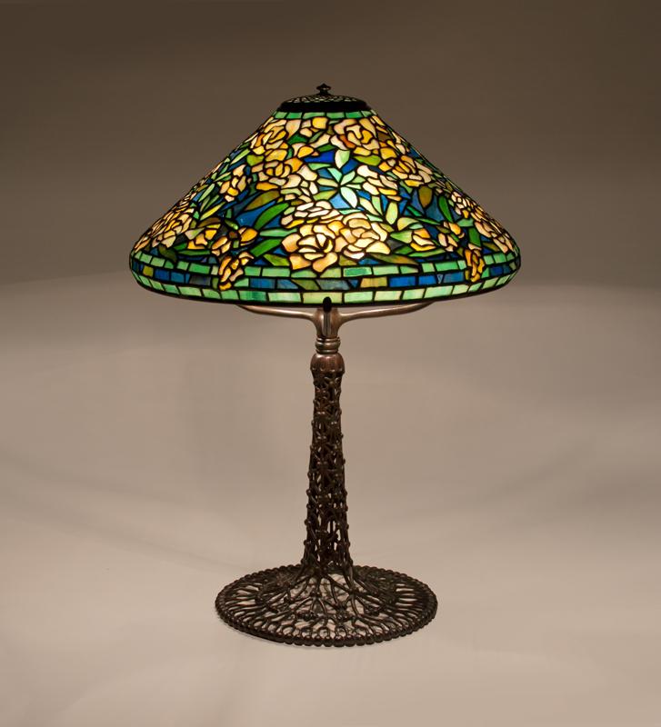 Tiffany Studios Wild Rose Table Lamp 1