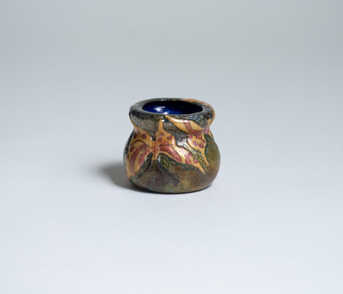 Tiffany Studios Rare Enamel Vase 1