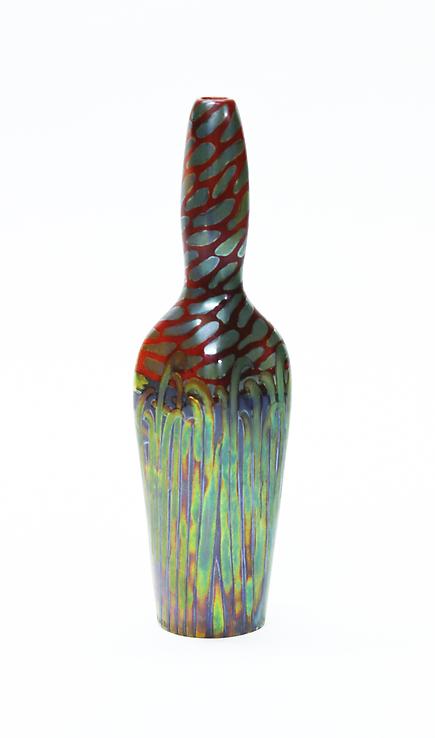 Zsolnay <br>Iridescent Pottery Vase 3