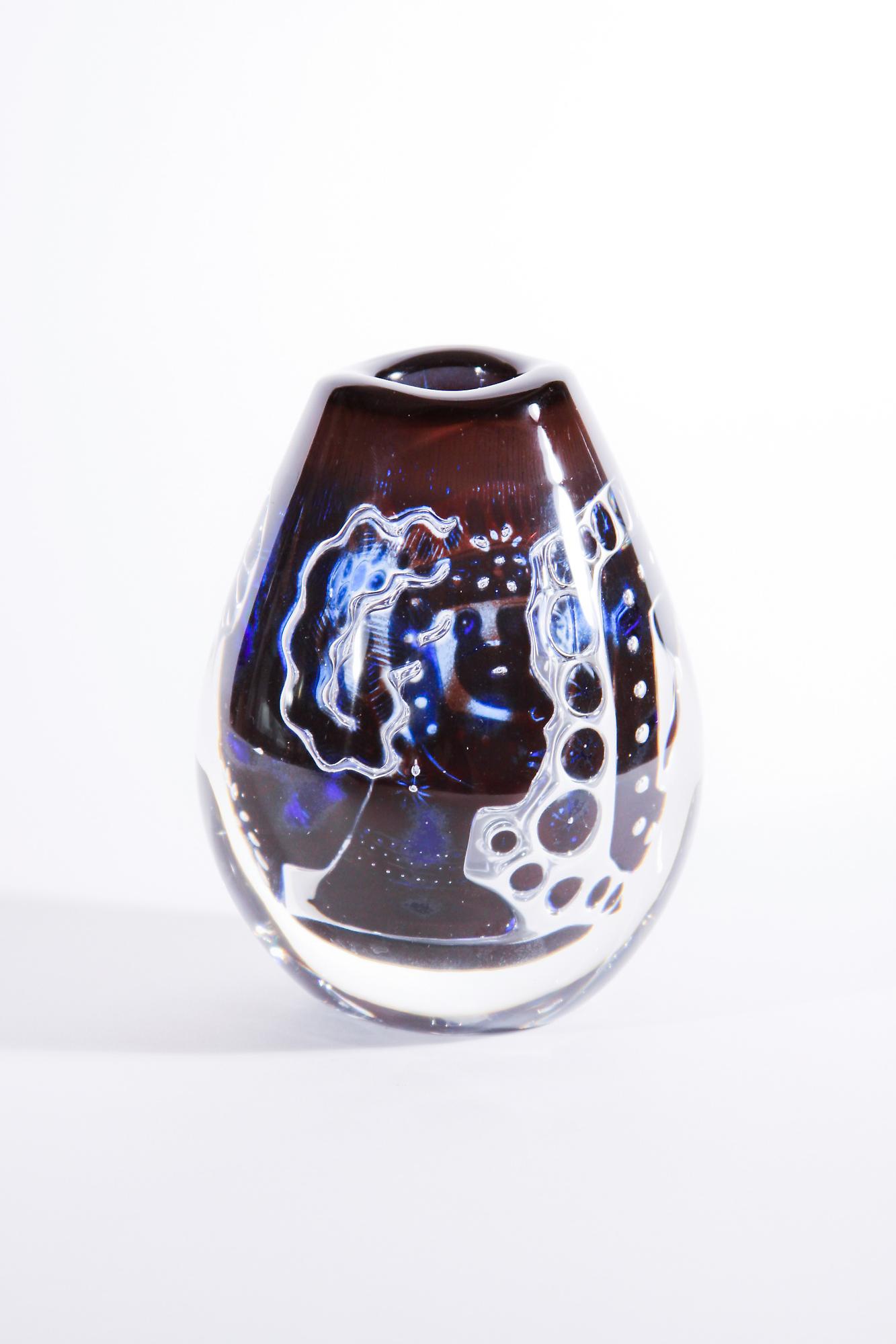 Orrefors 'Ariel' Glass Vase 1