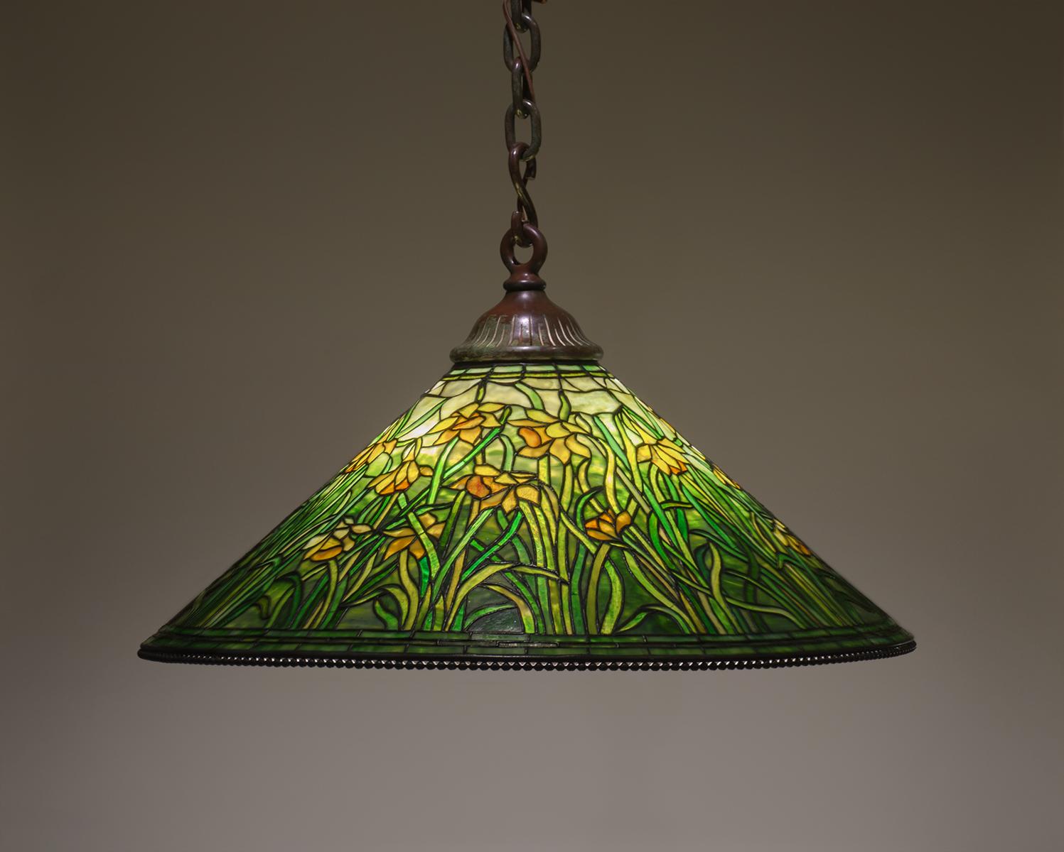 Tiffany Studios Hanging Daffodil Shade 1
