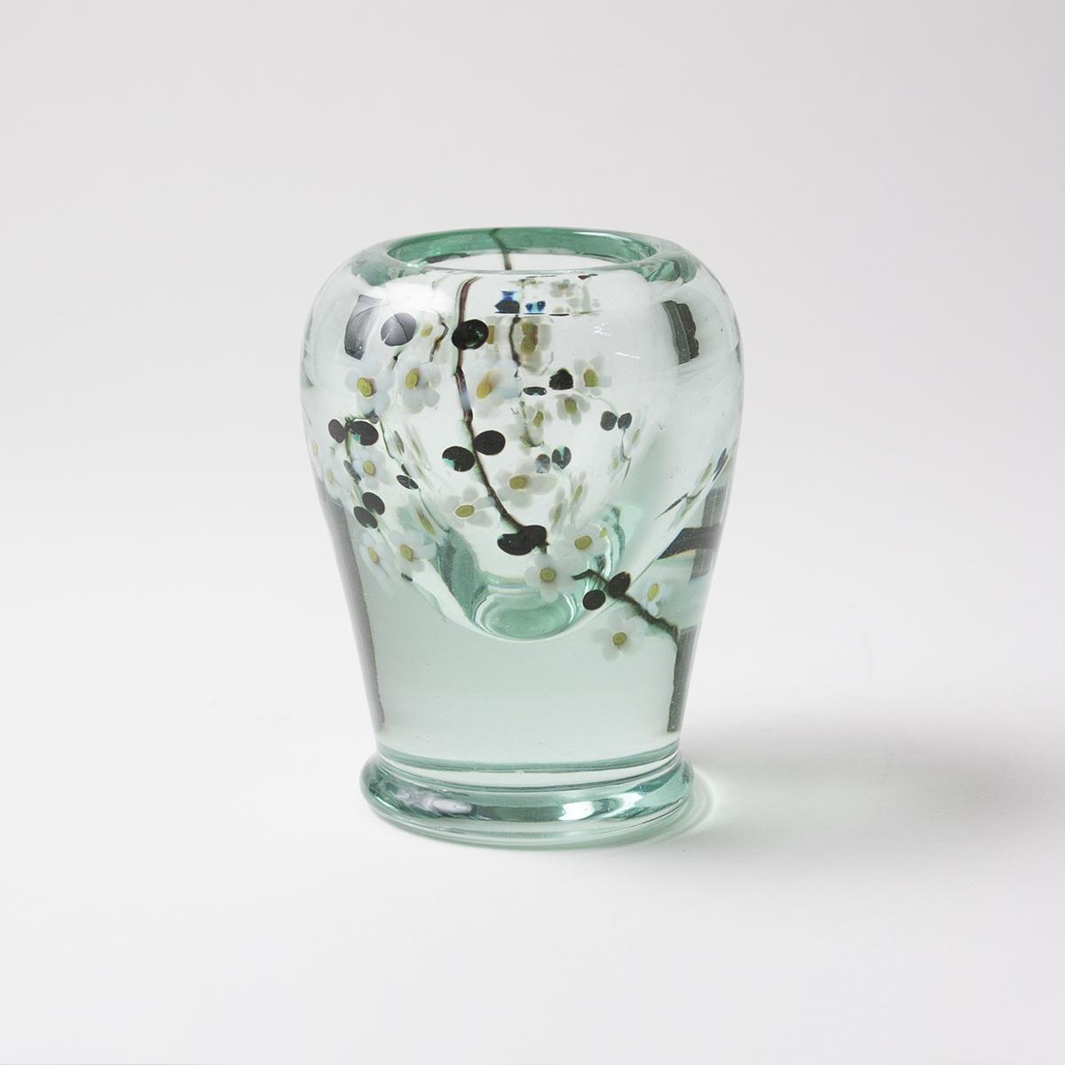 Tiffany Favrile Glass Rare Aquamarine Vase 1