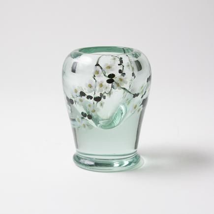 Tiffany Favrile Glass Rare Aquamarine Vase 2