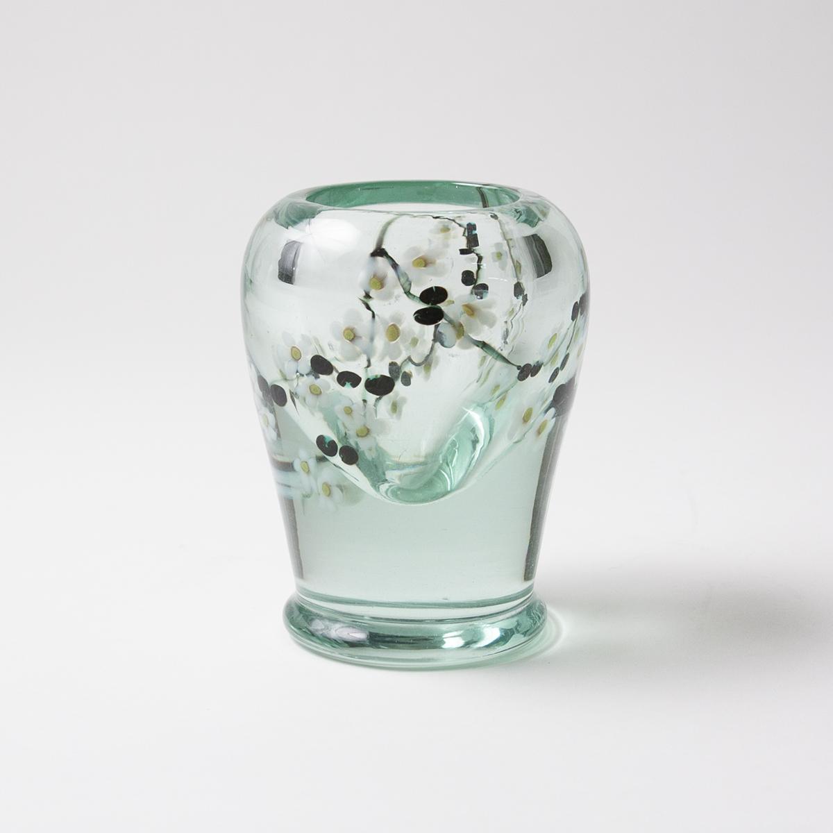 Tiffany Favrile Glass Rare Aquamarine Vase 2