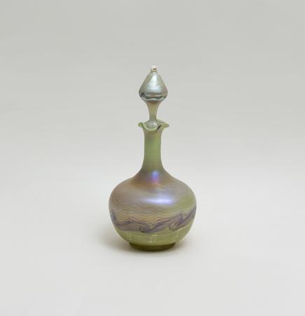 Tiffany Favrile Glass Early Perfume Bottle 1