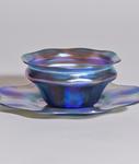 Tiffany Favrile Glass <br> Finger Bowl and Underplate
