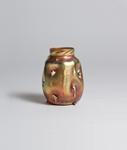 Tiffany Favrile Glass <br> Iridescent Vase with Pulled Decoration