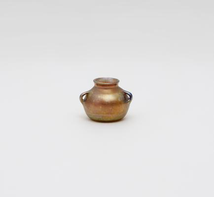 Tiffany Favrile Glass Early Miniature Vase 1