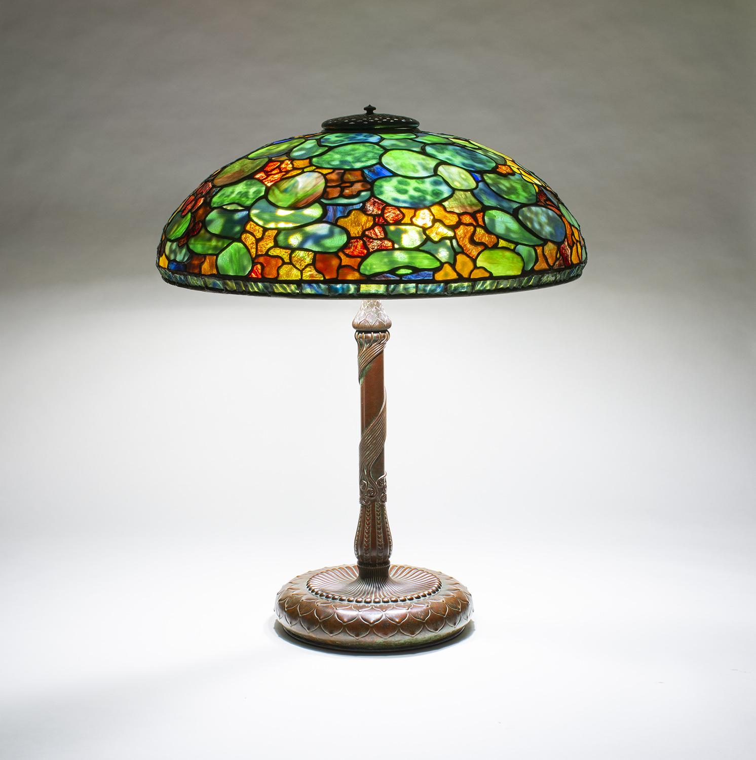 Tiffany Studios Nasturtium Table Lamp 2