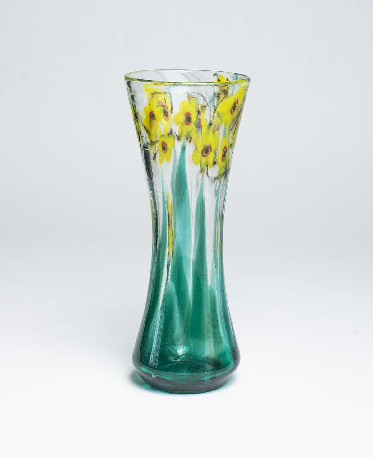 Tiffany Favrile Glass Paperweight Vase 2