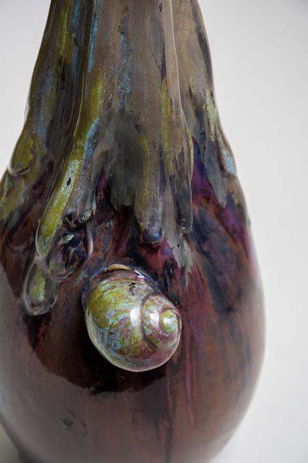 Alfred Renoleau Vase with Snails 4