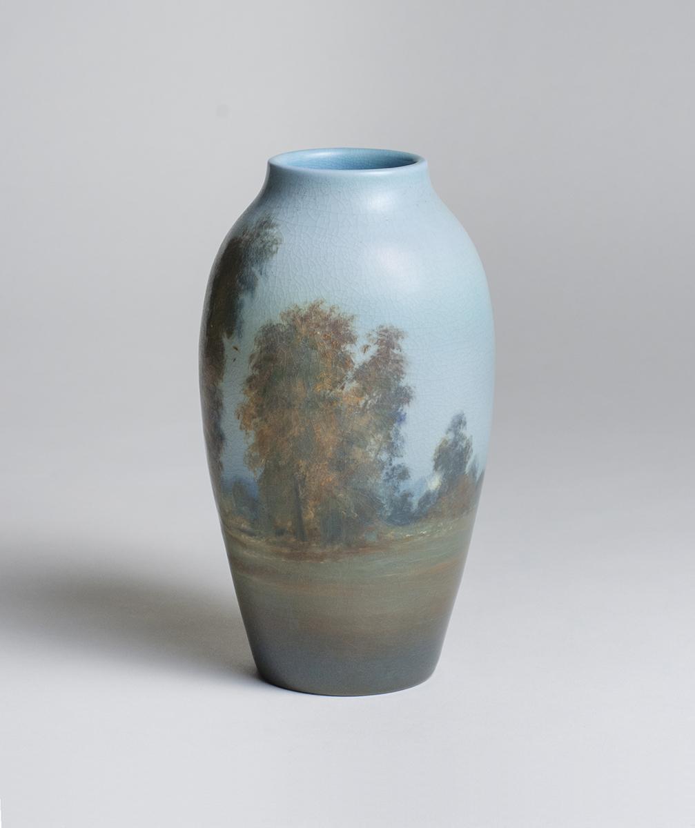 Ed Diers for Rookwood Pottery Scenic Vellum Vase 2