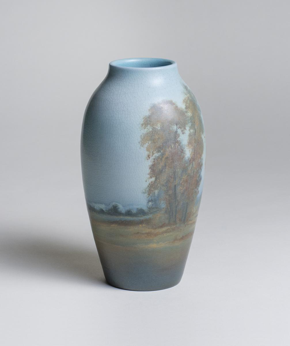 Ed Diers for Rookwood Pottery Scenic Vellum Vase 3