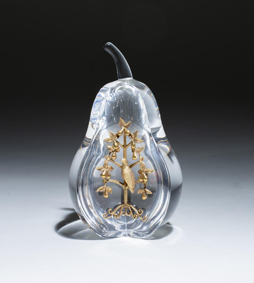Lloyd Atkins for Steuben Partridge in a Pear Tree 1