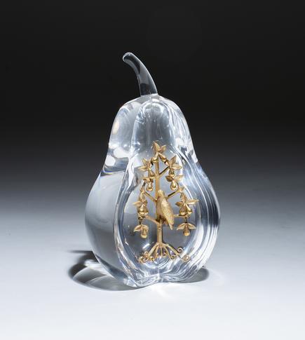Lloyd Atkins for Steuben Partridge in a Pear Tree 2
