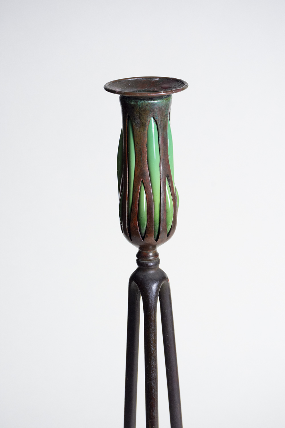 Tiffany Studios Tripod Candlestick 2