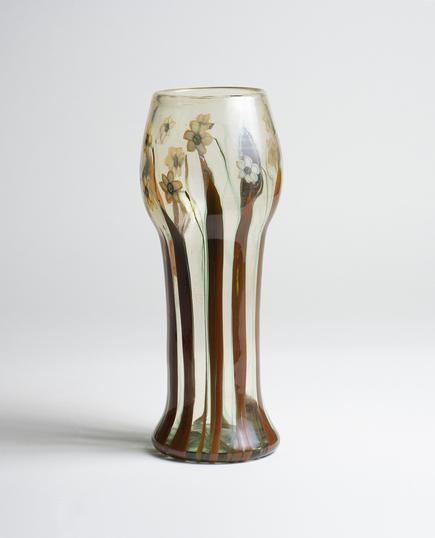 Tiffany Favrile Glass Monumental Paperweight Vase 2