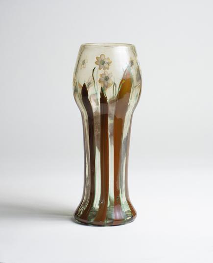Tiffany Favrile Glass Monumental Paperweight Vase 3