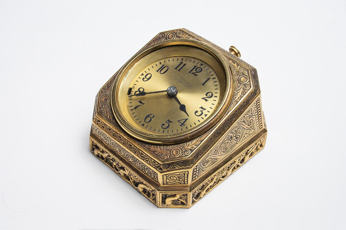 Tiffany Studios Venetian Desk Clock 2