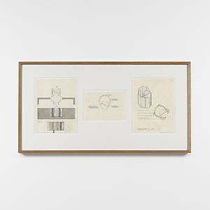<i>Entrance: Loie Fuller,</i> 1987-1988
Mixed media on paper
111 x 55.5 x 2 cm