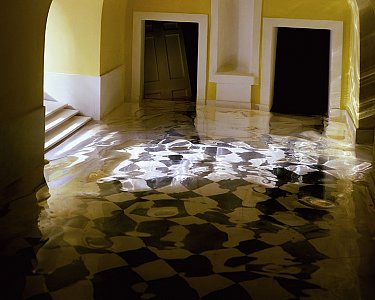 <i>Yellow Hallway #2, </i>2001
C-print mounted on Plexiglass
Various sizes