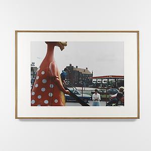 <i>Kids Using Dinosaur Slide in front of `Family Restaurant', Environs of London, </i>1984
Unique Cibachrome print
113.5 x 160.5 cm