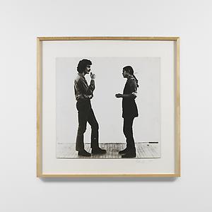 <i> Past Future Split Attention, </i> 1972
Framed black and white photograph mounted on board
102.5 x 105 cm
