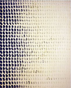 <i>From Point, </i>1973
Glue on canvas
163 x 130 cm