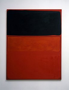 <i>What is Seen is Described, what is Described is Seen (Rothko) Version 1,</i> 2006
Oil on canvas
183 x 165 cm