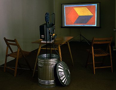 <i>Sol Lewitt: 100 cubes Cantz/ Slow slow quick quick slow / front to back back to front / on its side</i>, 2000
16mm film loop
Dimensions variable