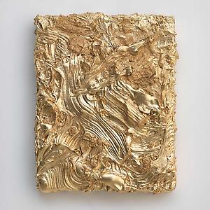 Jason Martin
<i>'As yet untitled’ (gold)</i> 2011
Pure pigment on panel
60 x 48 cm