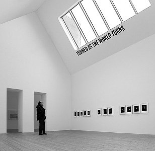 Lawrence Weiner
<i>TURNED AS THE WORLD TURNS, </i>2001
Language and the materials referred to
Dimensions variable