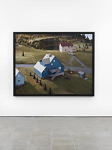 James Casebere
<i>Landscape with Houses (Dutchess County, NY) #7,</i> 2010
Framed digital chromogenic print mounted to Dibond
177.2 x 226.4 cm (print)