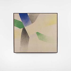 John Latham
<i>Untitled, </i>1964-65
Spray paint on canvas
117 x 130 x 5 cm