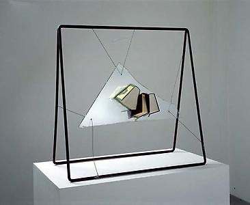 John Latham
<i>God is Great (#1b), </i>1991
Glass, books, resin
91.5 x 91.5 x 48 cm