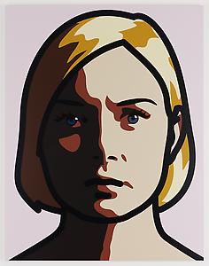 Julian Opie - Kitty (2011), Lisson Gallery